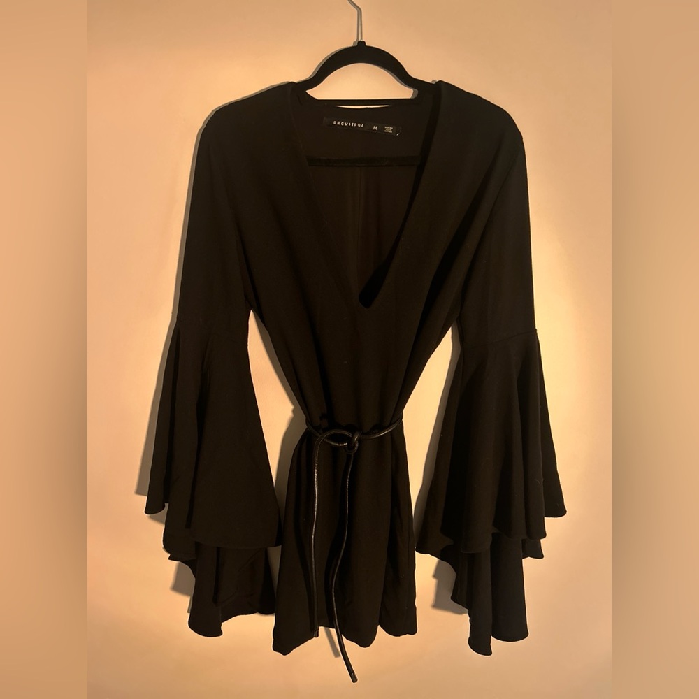 Mini black dress
